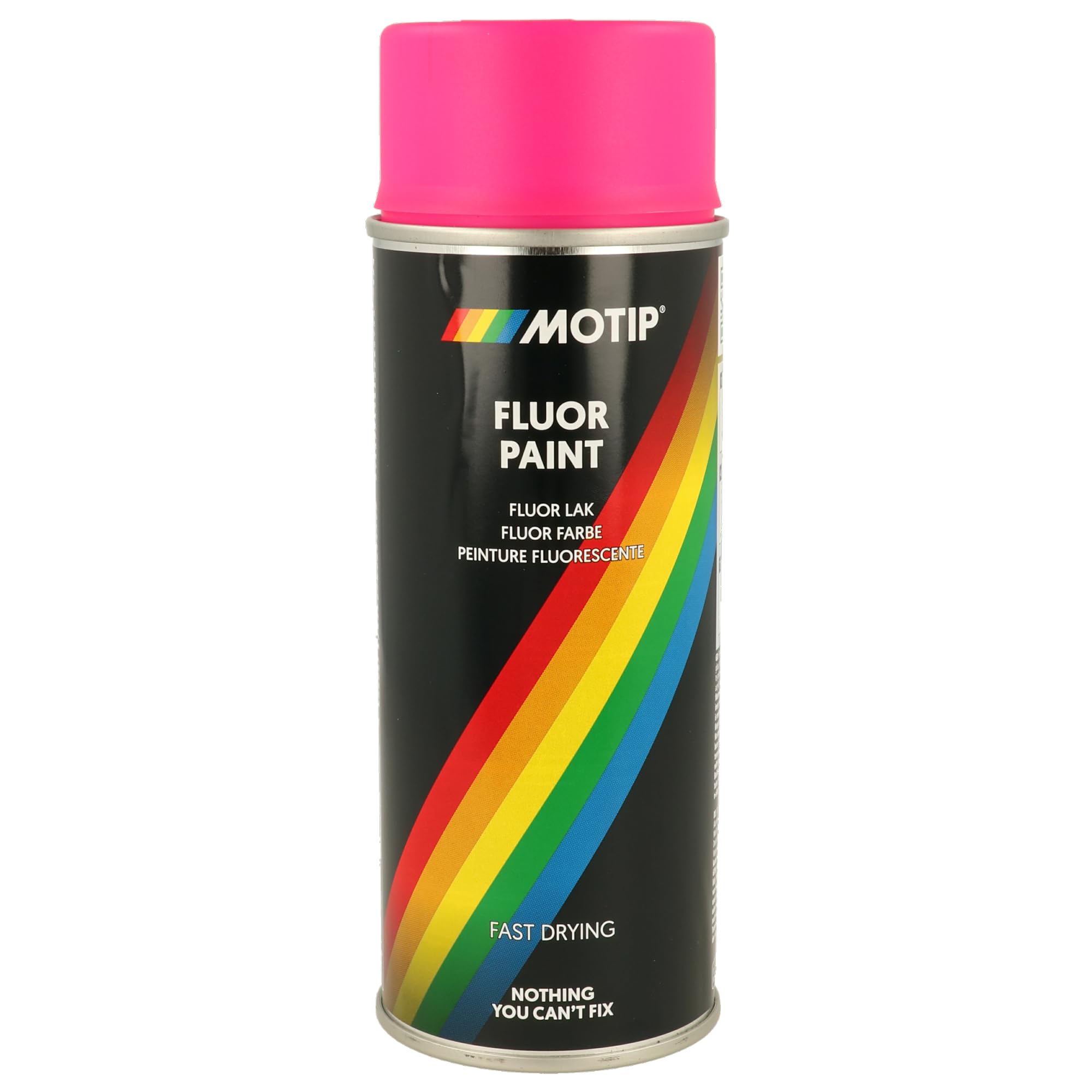 Motip Fluorescent Spray Paint - Pink - 400 ml
