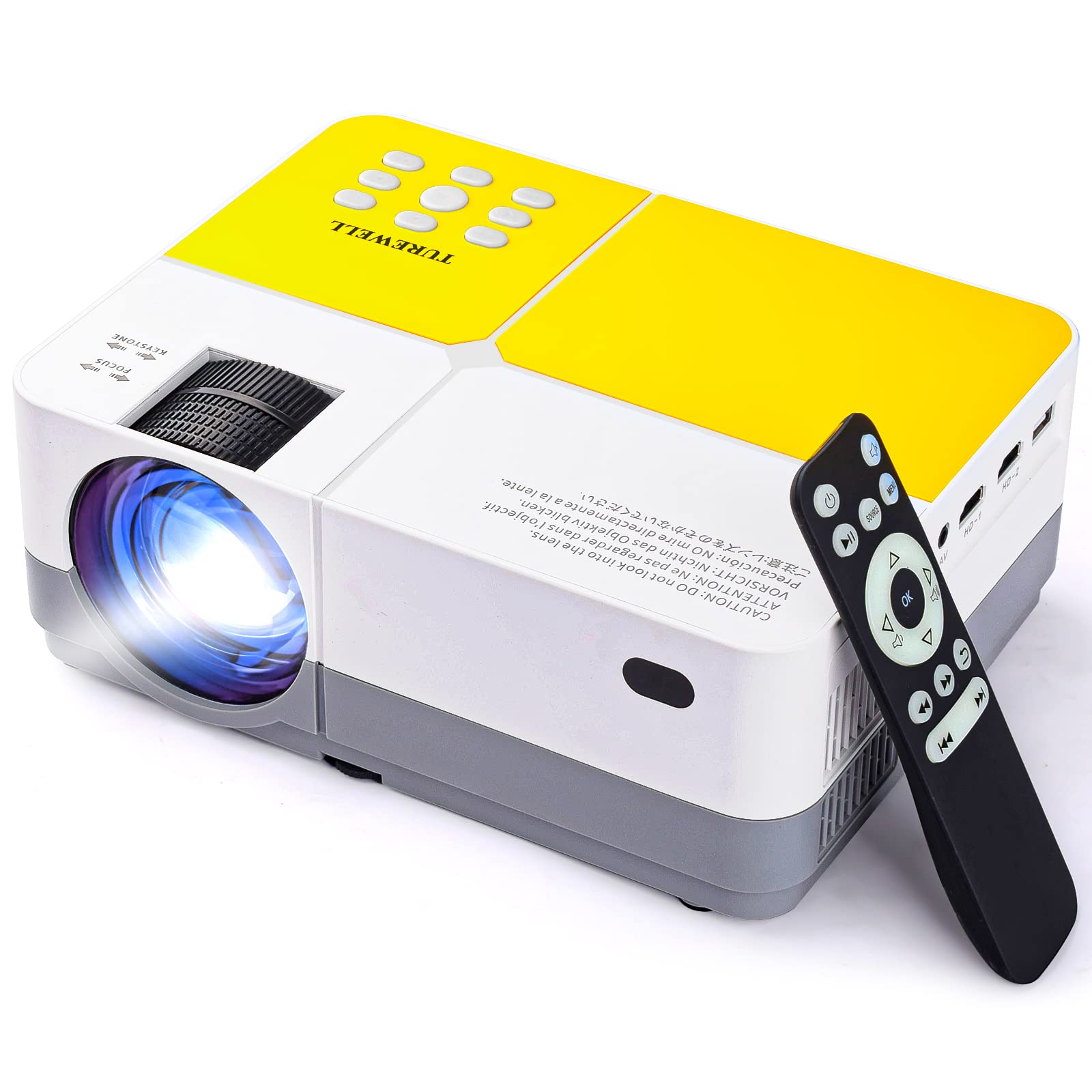 Amazon.com: TUREWELL H3 Projector Video Projector 3600 Lumens