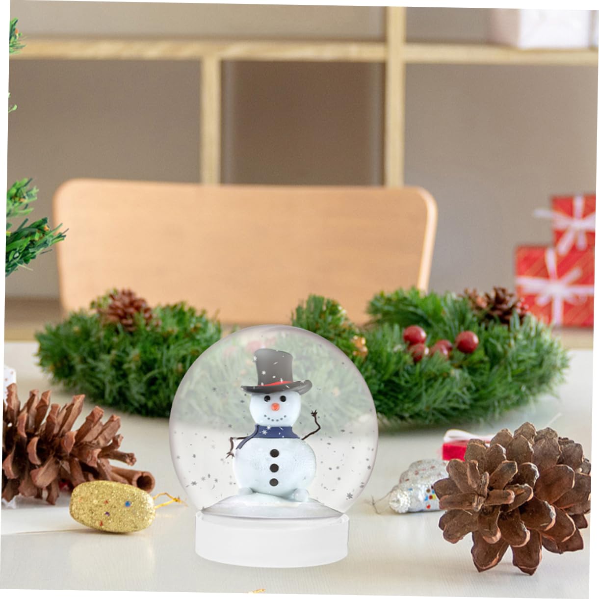 Ciieeo 60 Piezas Globo De Nieve Lentejuelas Spanglez Friren Amigos Friwnies Manualidades Haciendo Globo Forma De Globo DIY Globos De DIY Globo Tapa De Plástico Tarro De