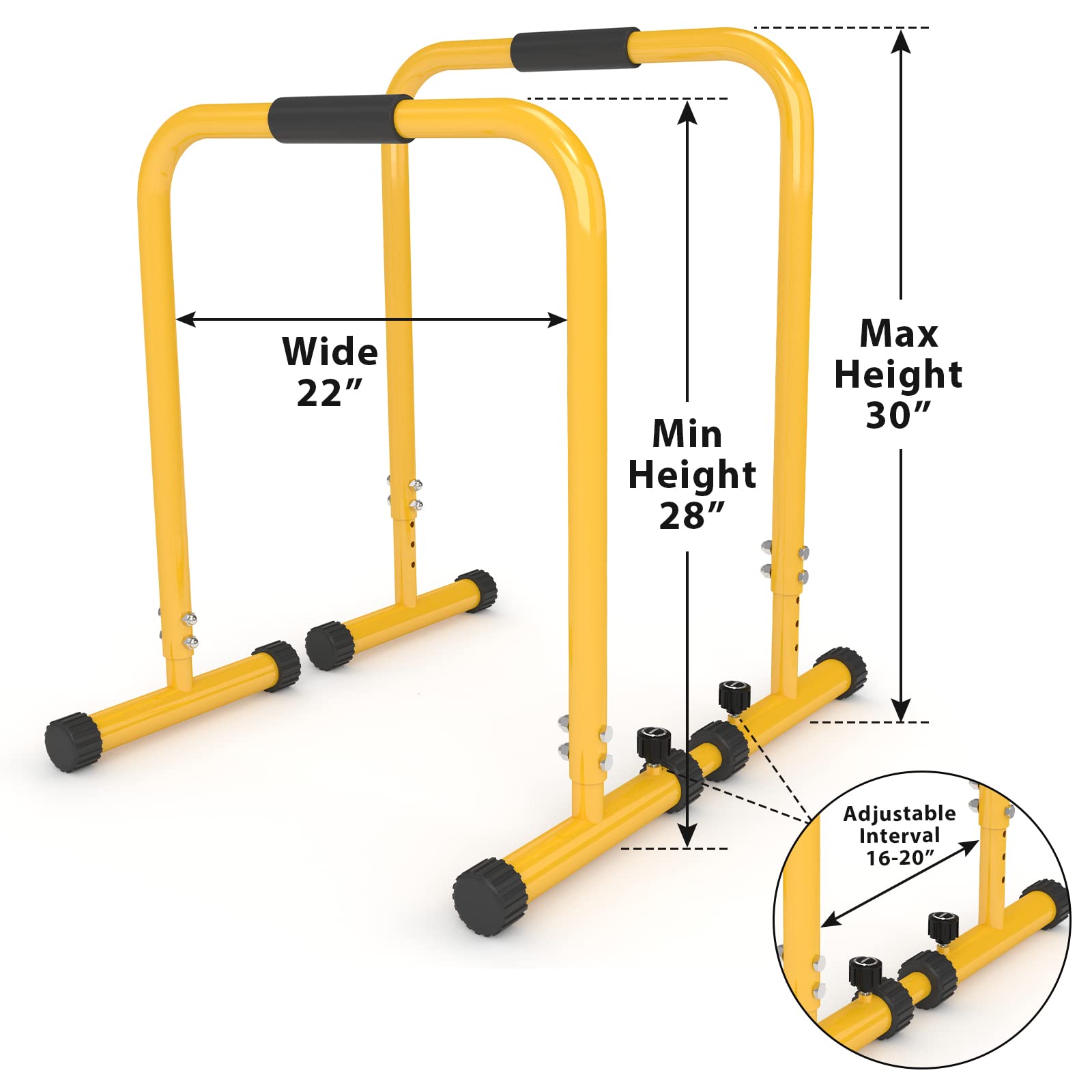 Buy Dip Bar Training Station 550lbs Dip Stand Station Fitness Bar Heavy