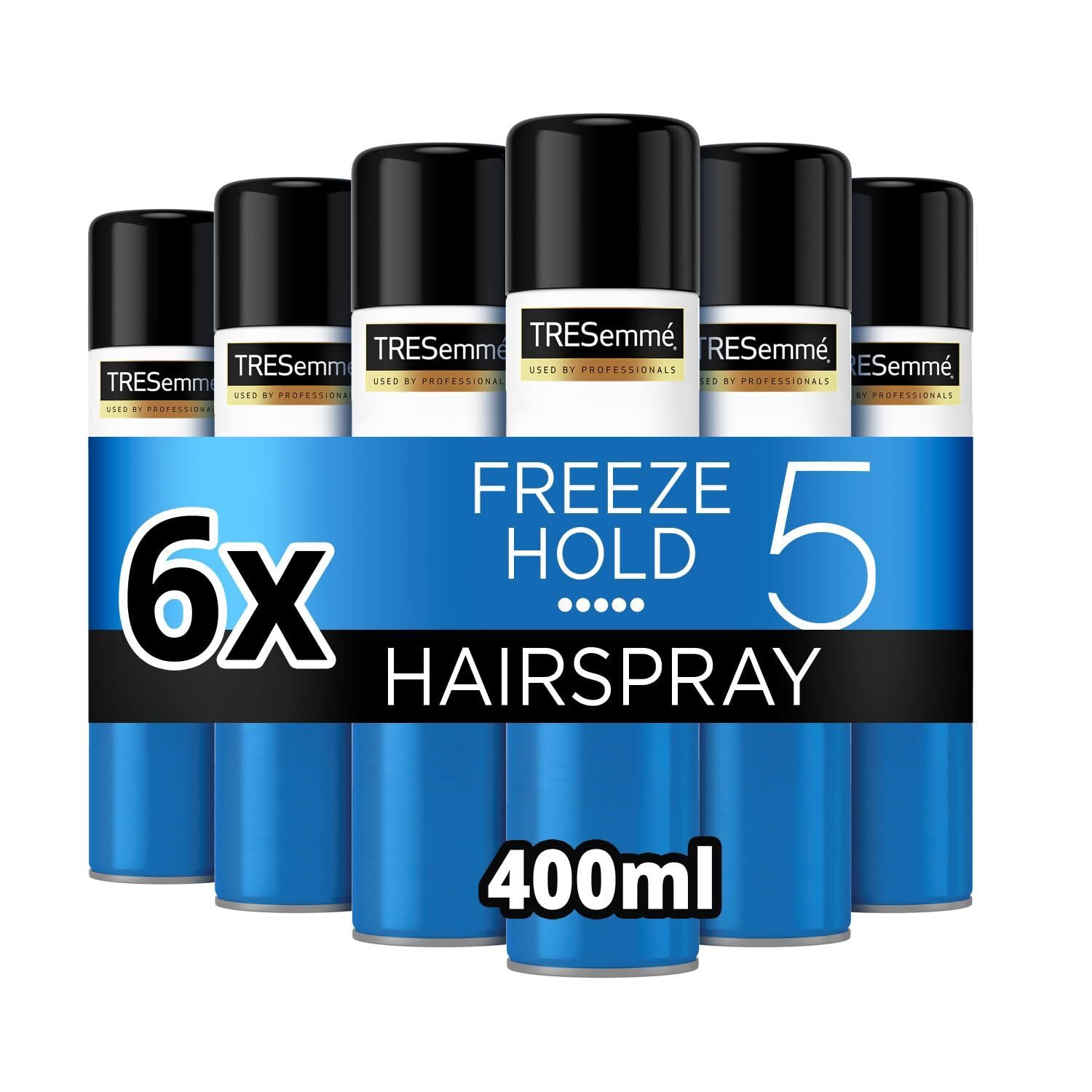 TRESemme Freeze Hold Hairspray 6x 400 ml