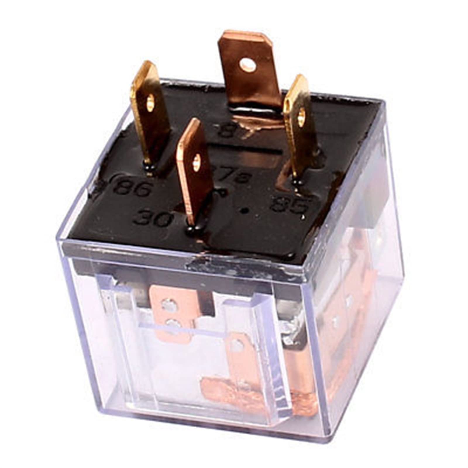 10 sztuk JD1912 24V 100A 4 piny przekaźnik mocy SPDT w LED bezbarwne światło powłoki