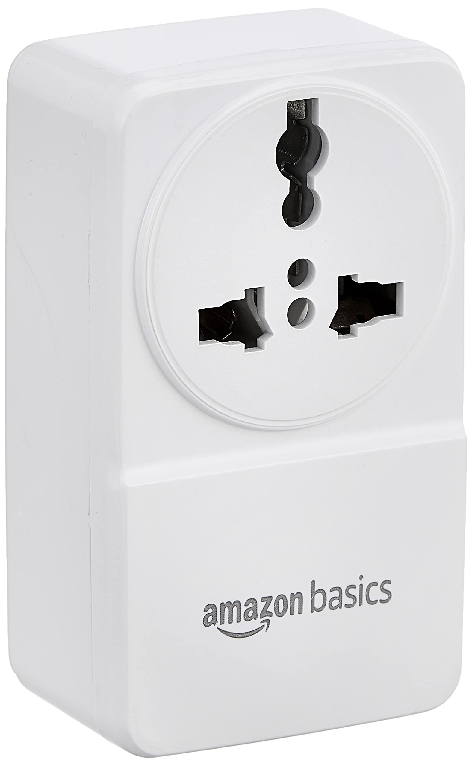 amazon basics USB Adaptor with 1 Universal AC Socket and 2 USB Ports (White) (B0BRXNZBR2) Amazon Price History, Amazon Price Tracker