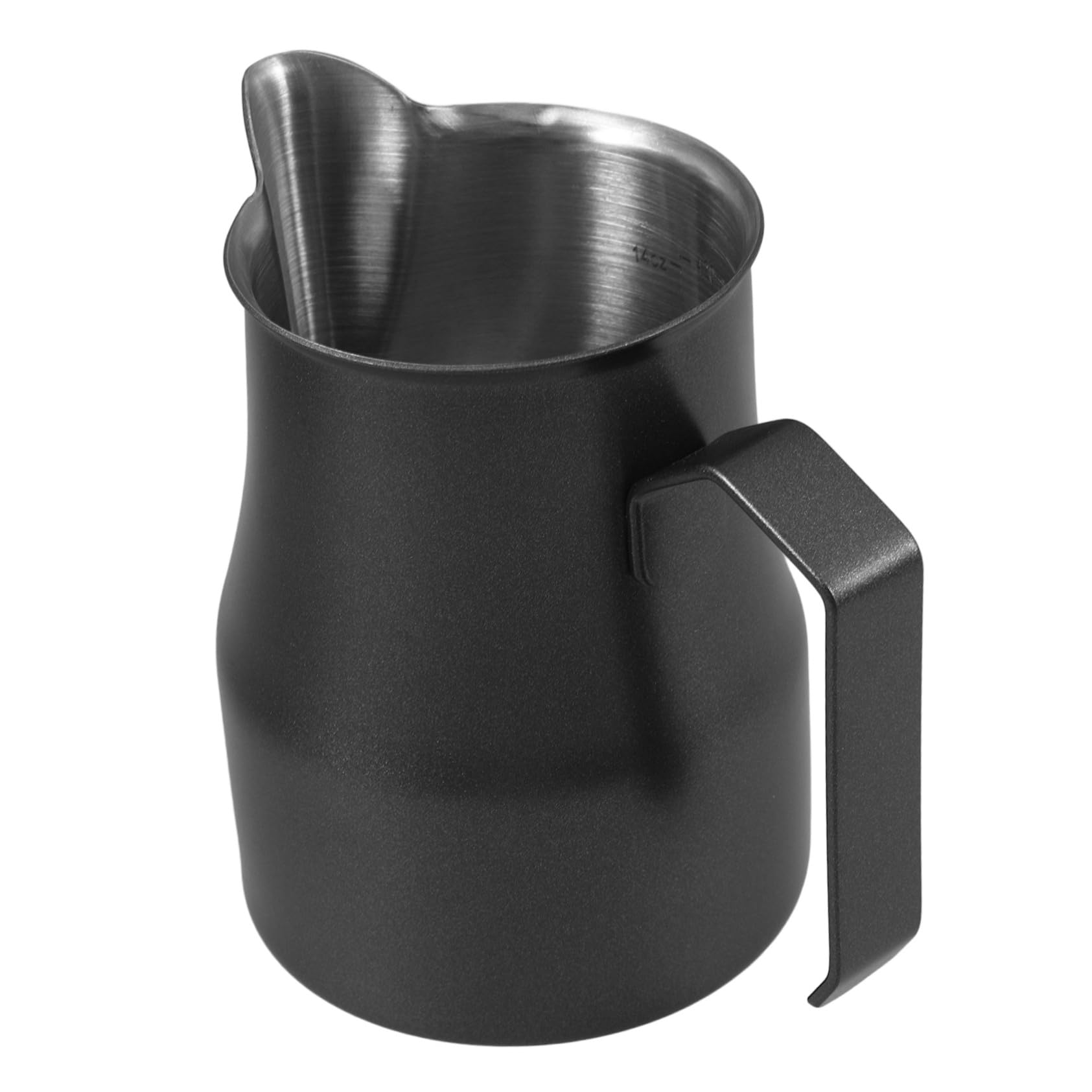 Pichet à lait professionnel en acier inoxydable 304 de 480 ml