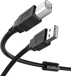 DigitalLife 1.0m USB A to B MIDI Adapter Cable for DJ/MIDI Keyboard Controller - PVC, MIDI-A100-I