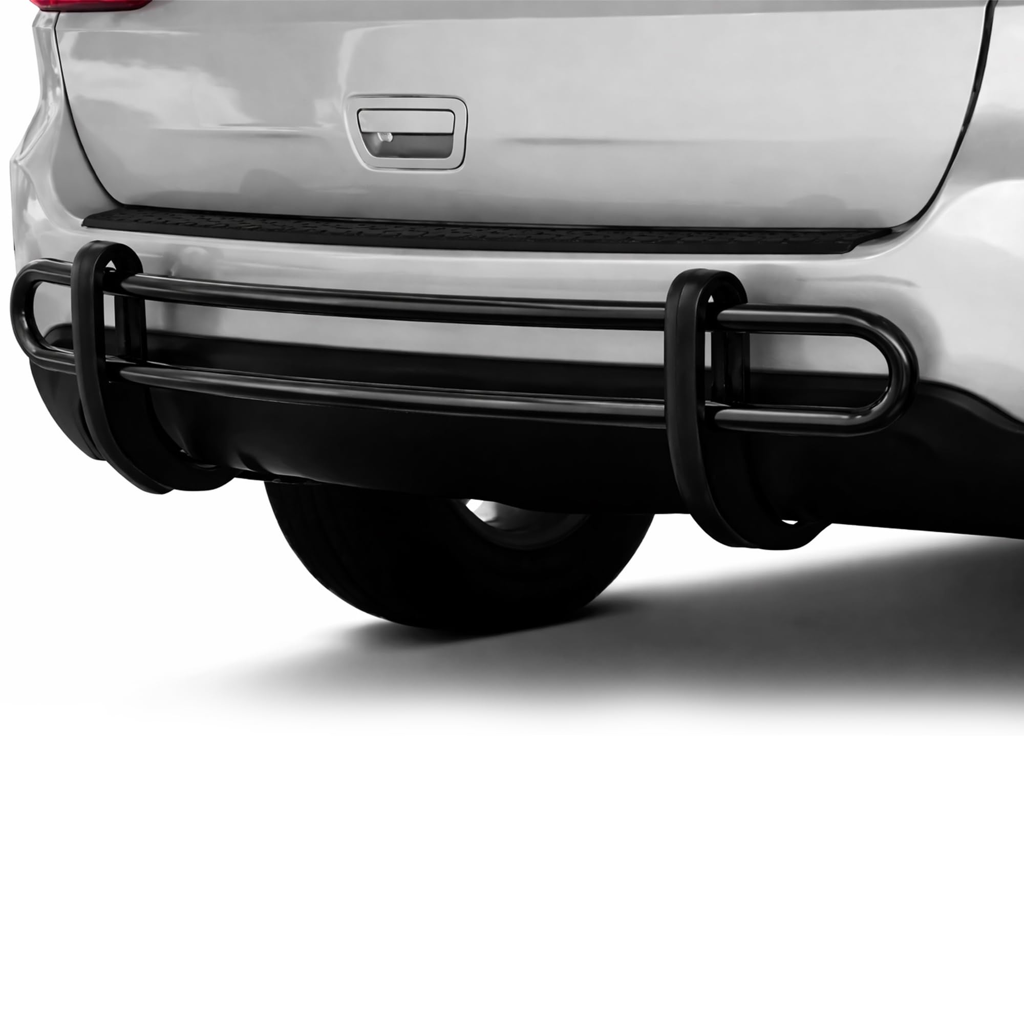 Amazon.com: Kasei Rear Bumper Guard Double Tube Black Compatible