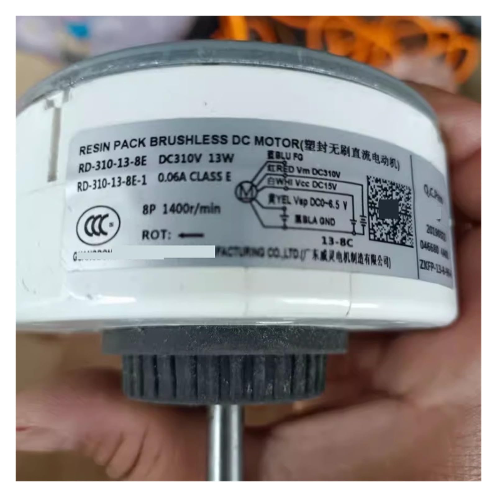 GNQUKEBWH Suitable for air Conditioner RD-310-13-8E RD-310-13-8E-1 DC brushless Motor Accessories