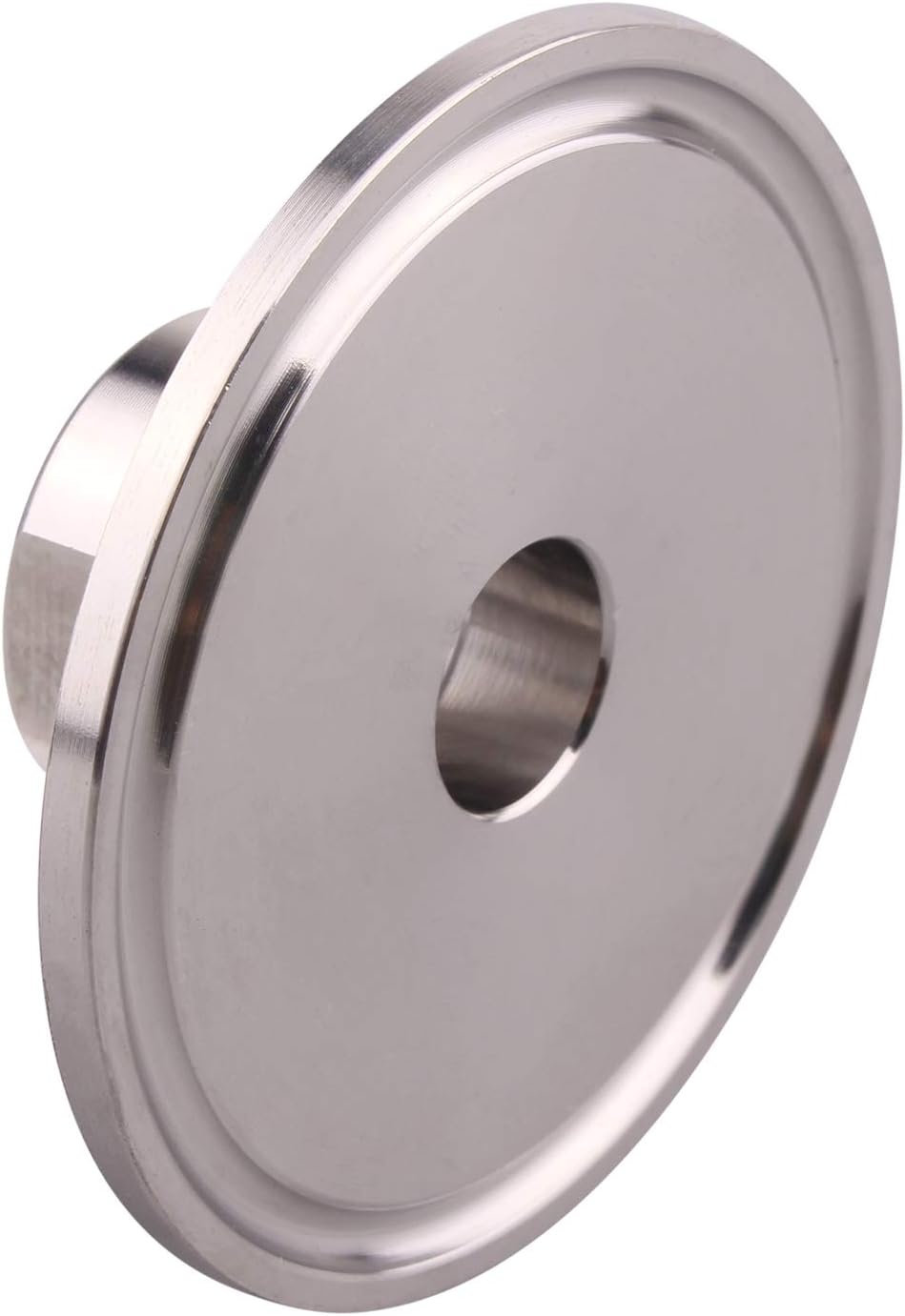 DERNORD Sanitary 2 Inch Tri Clamp to 3/8 Inch NPT Female Tri Clover (3/8" NPT Female ( 2 inch Tri-clamp ))