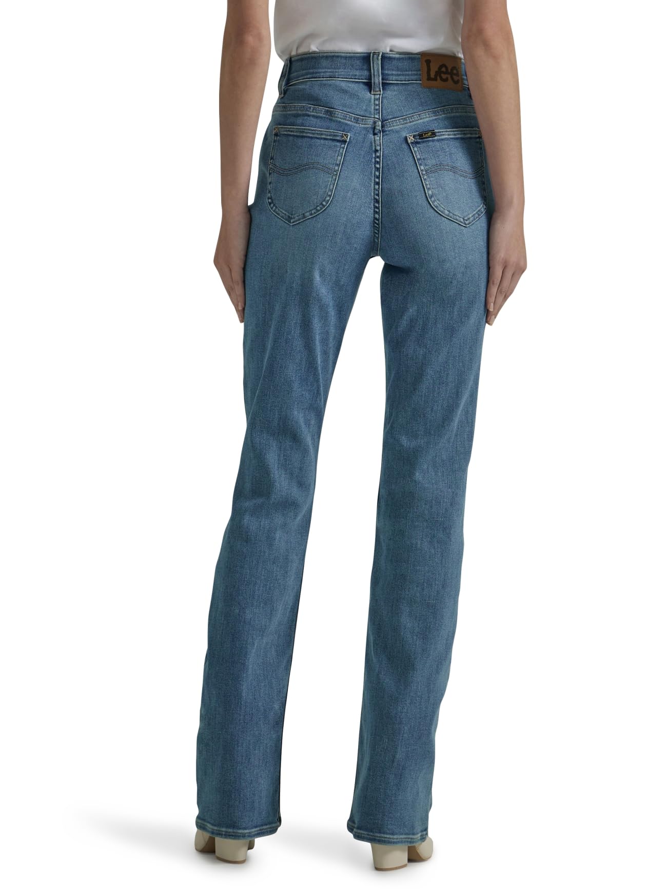 Lee Damen Flex Motion Regular Fit Bootcut Jeans
