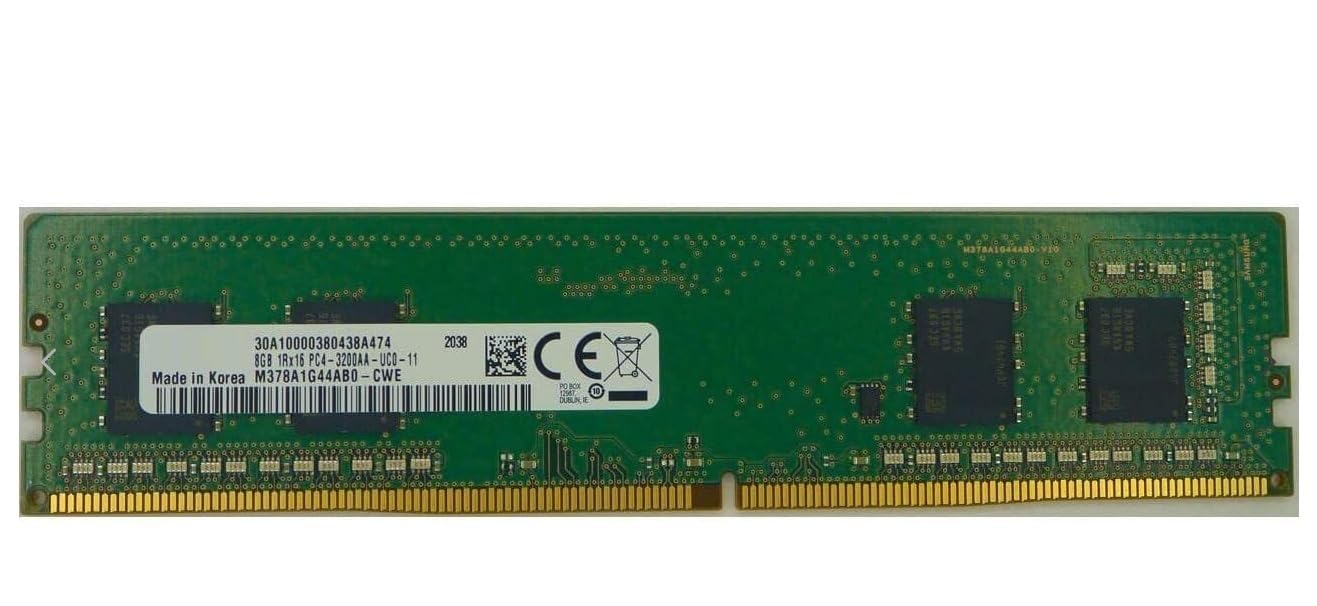 M378A1G44AB0-CWE 8GB DDR4 3200MHz PC4-25600 1.2V 1Rx16 288-Pin UDIMM Desktop RAM Memory Module