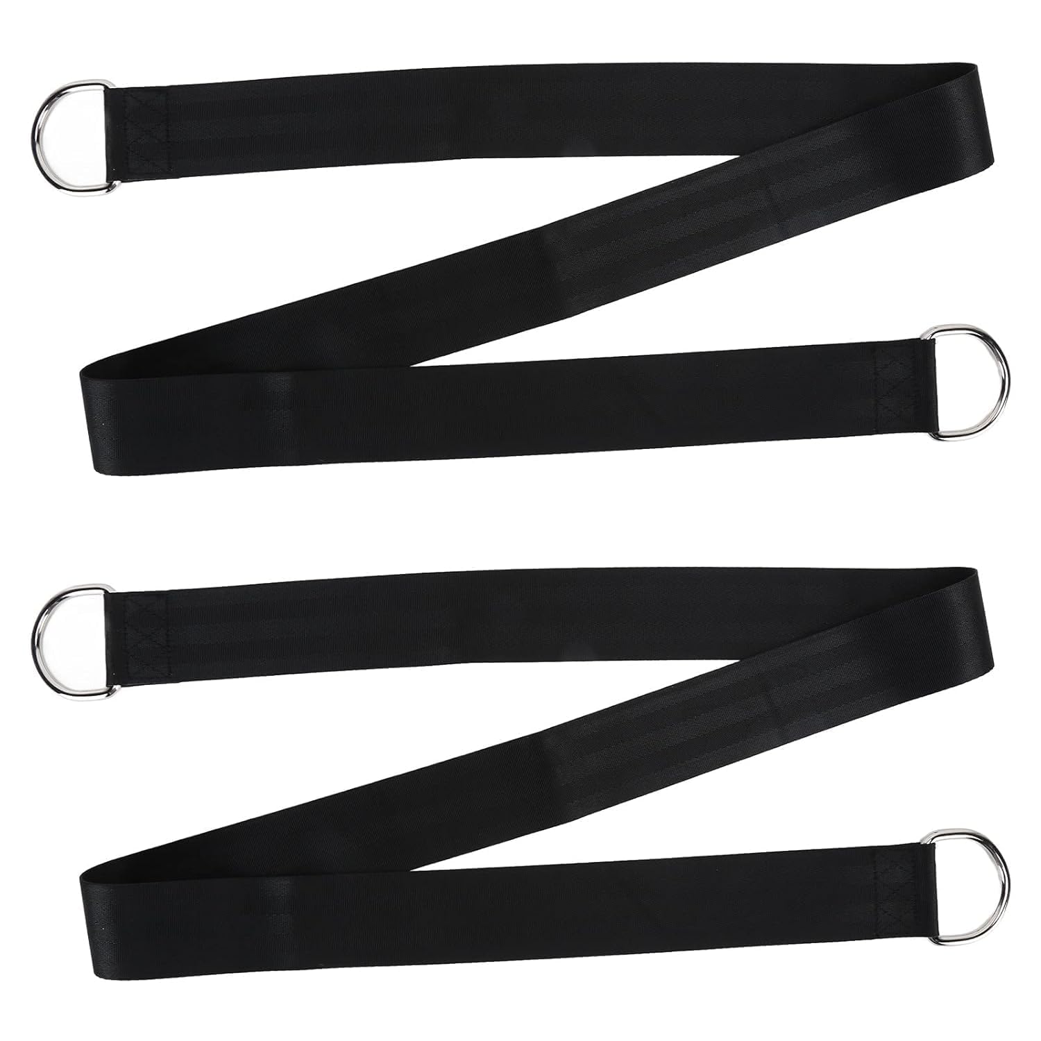 Hanging Swing Strap, Tree Swing Strap High Strength Polyester for Camping for Travel Strap for Baby 0 to 3 Years I Belt for carnap 2 Metre Belt (2-pcs)(Design-1)-image-26
