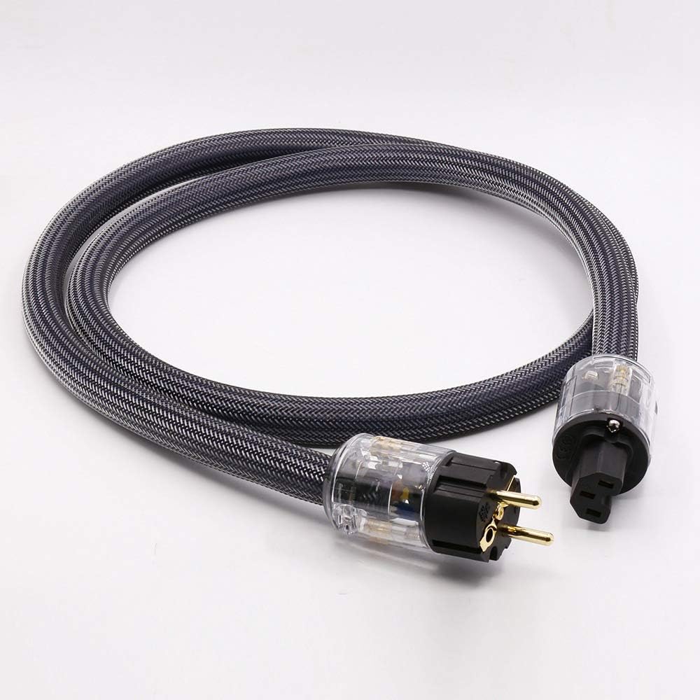 Rame puro con cavo di alimentazione schermato per HiFi Cavo audio professionale per amplificatore CA audio