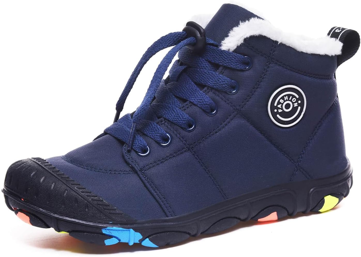 Barfußschuhe Kinder Winter - Wasserdichte Gummistiefel Mit Weichem Futter