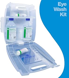 Safety First Aid Group Evolution First Aid, Eye Wash & Burns Point, Large, 43cm x 91cm