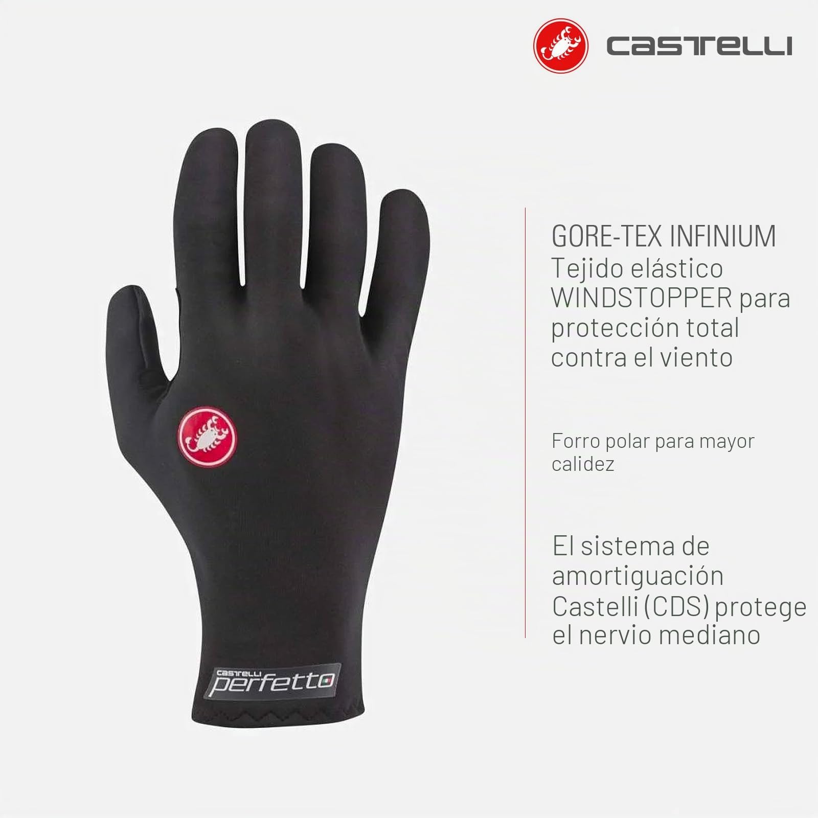 Castelli Perfetto Ros Glove - Cycling Gloves Unisex Adulto