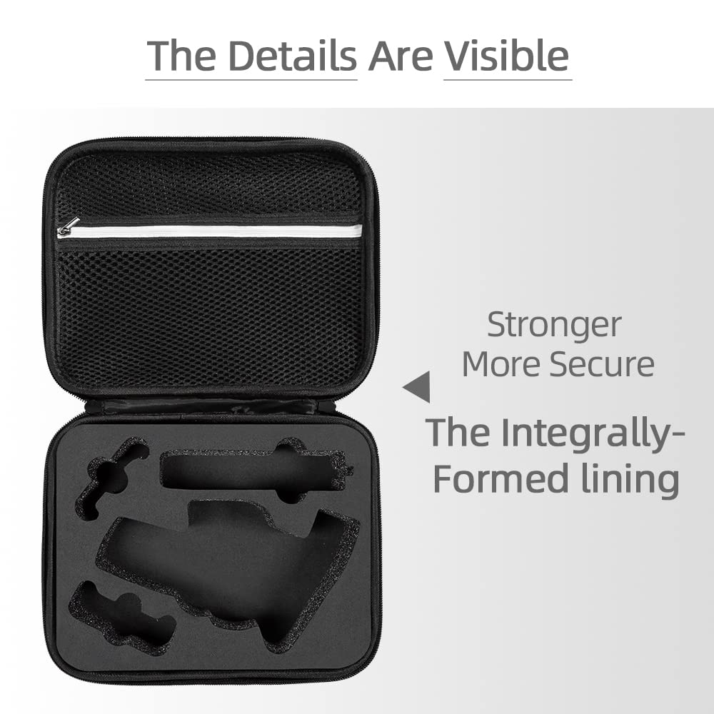 Estuche de Transporte para dji OSMO Mobile SE, Estuche de Viaje de Protección Manual Resistente al Desgaste, Bolsa de Mano OSMO SE Gimbal Stabilizer (Negro)