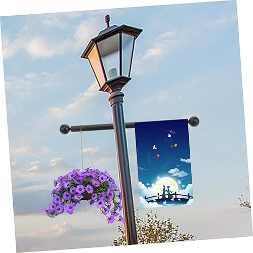 Miniatura 9 de Happyyami Accesorios Soporte de bandera Barra desnuda para exteriores, mango de repuesto de cruz, marco de escalera, soporte de brazo de poste de