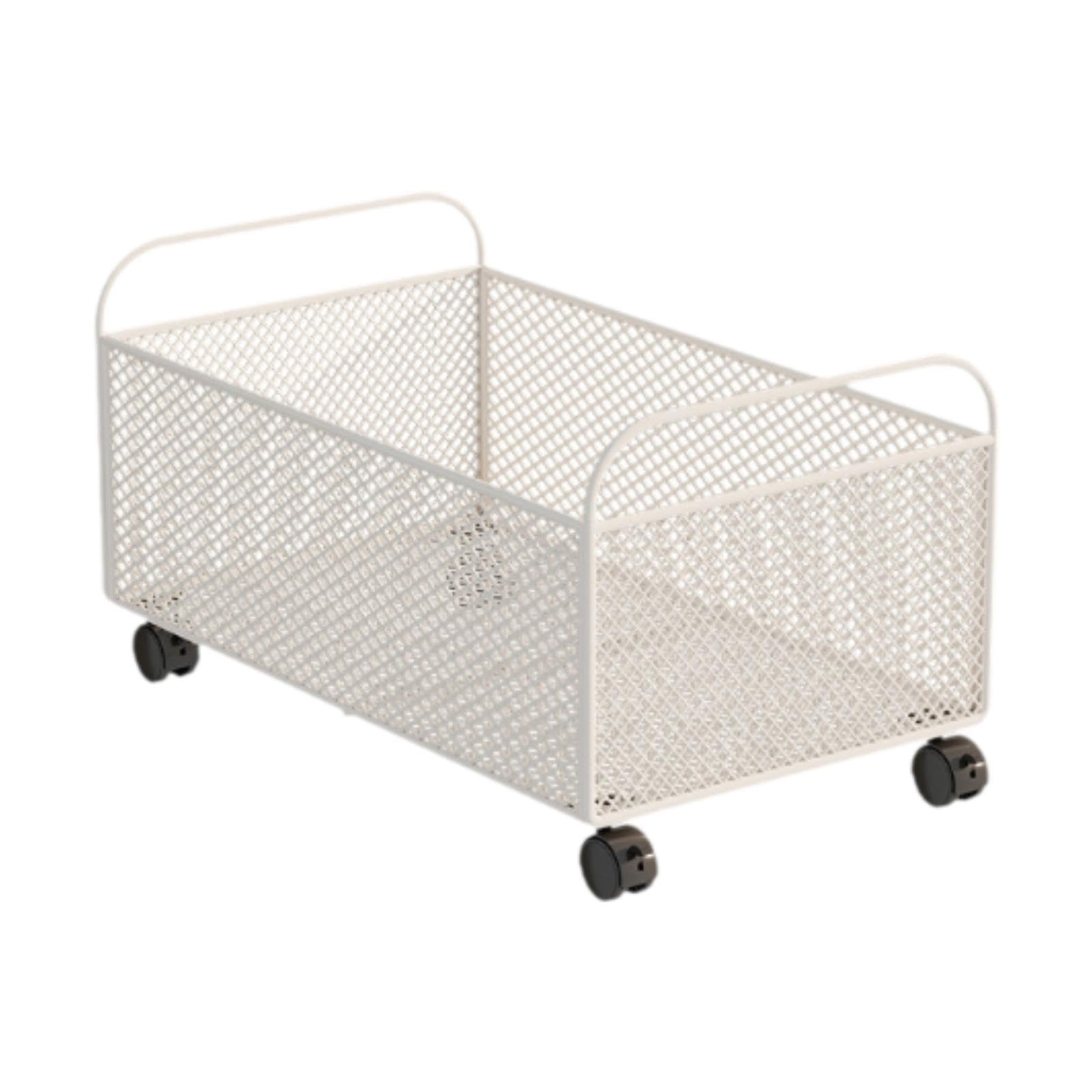Chariot à roulettes pour linge sale idéal pour optimiser l'espace de la chambre et salle de bain