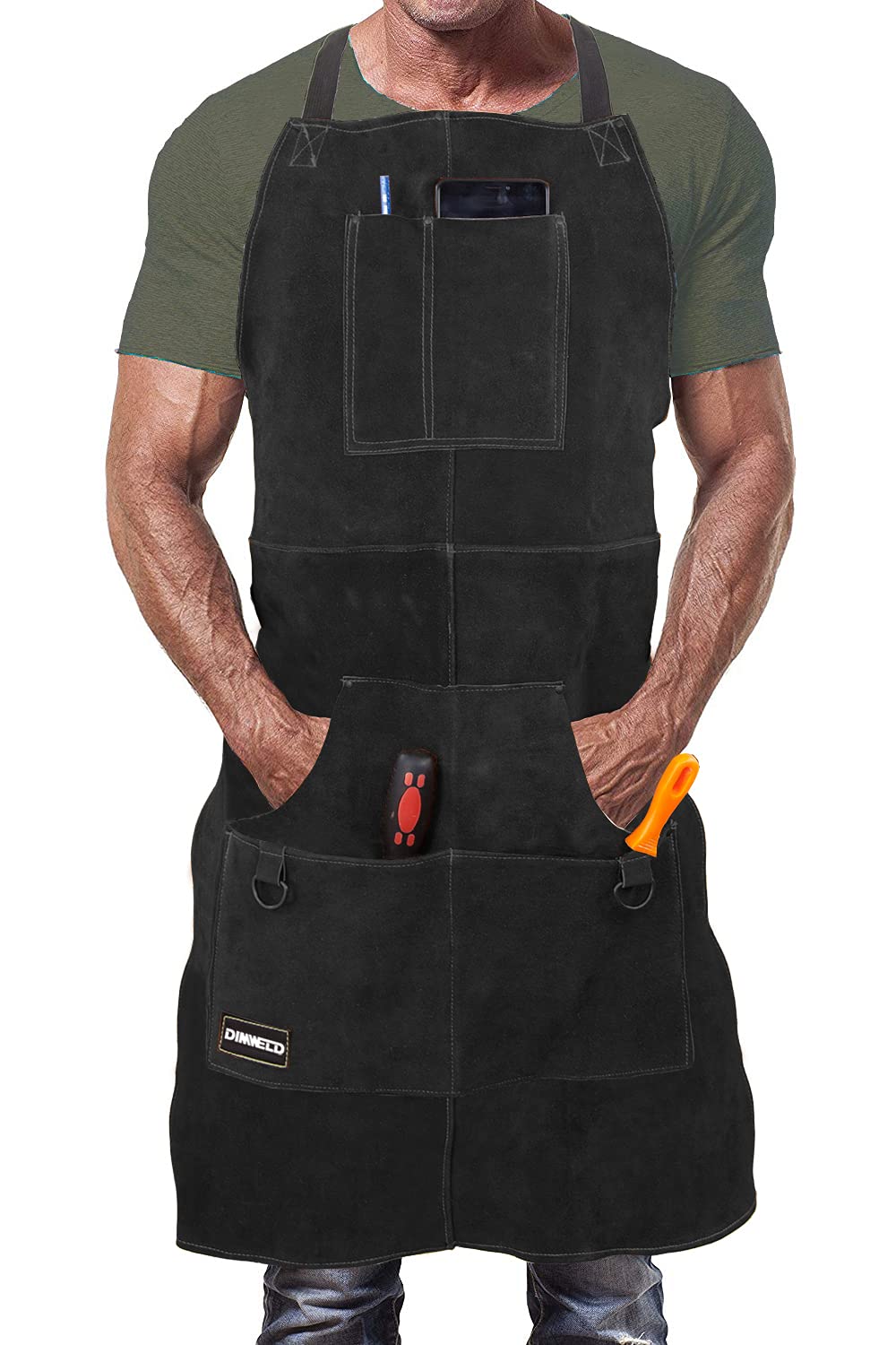 Welding Apron Dark Brown