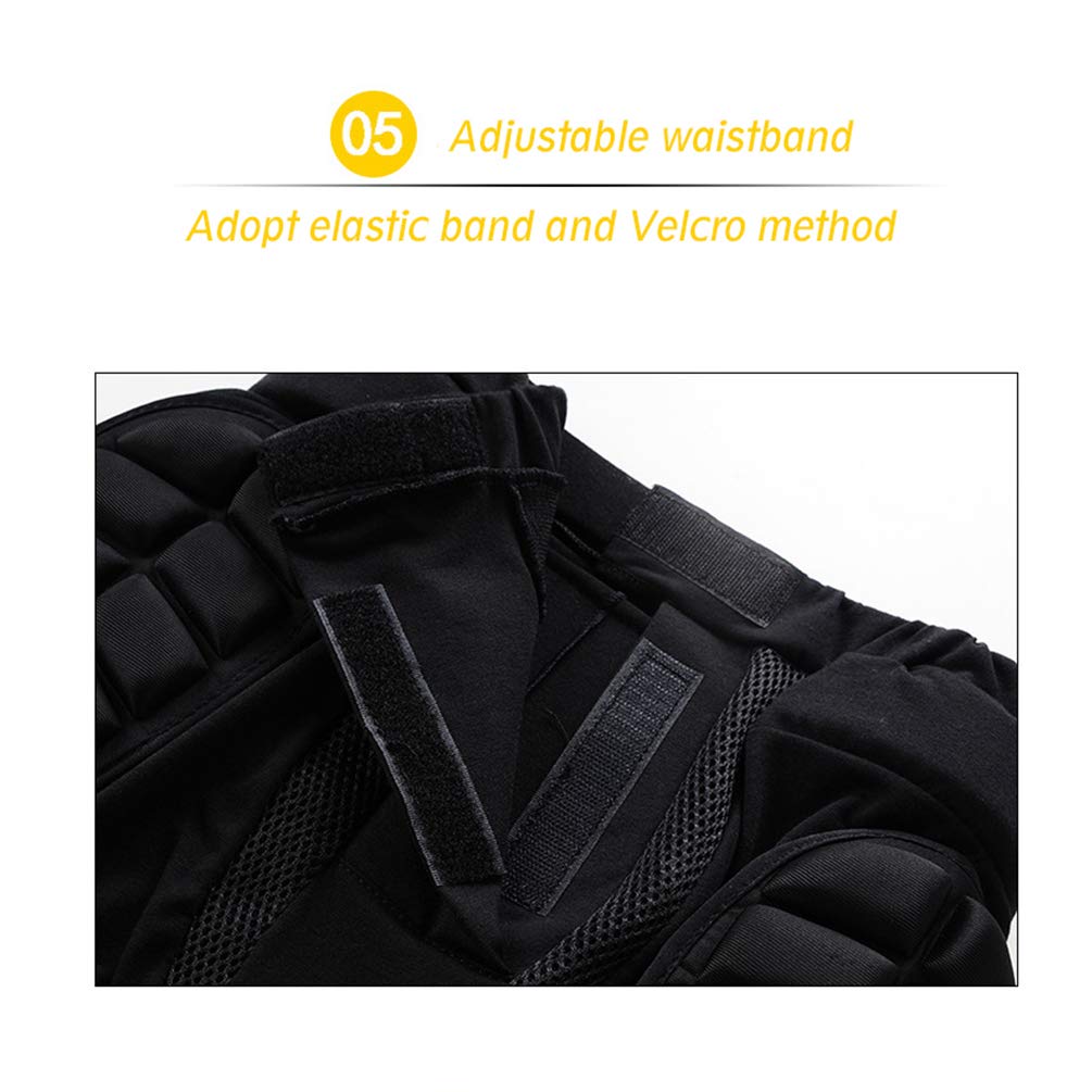 Pantalones cortos deportivos acolchados protección cadera impacto pantalones cortos resistencia a la caída equipo protector para esquí hielo patinaje snowboard