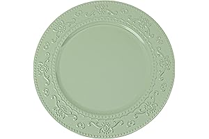 Spring Green Charger Plates