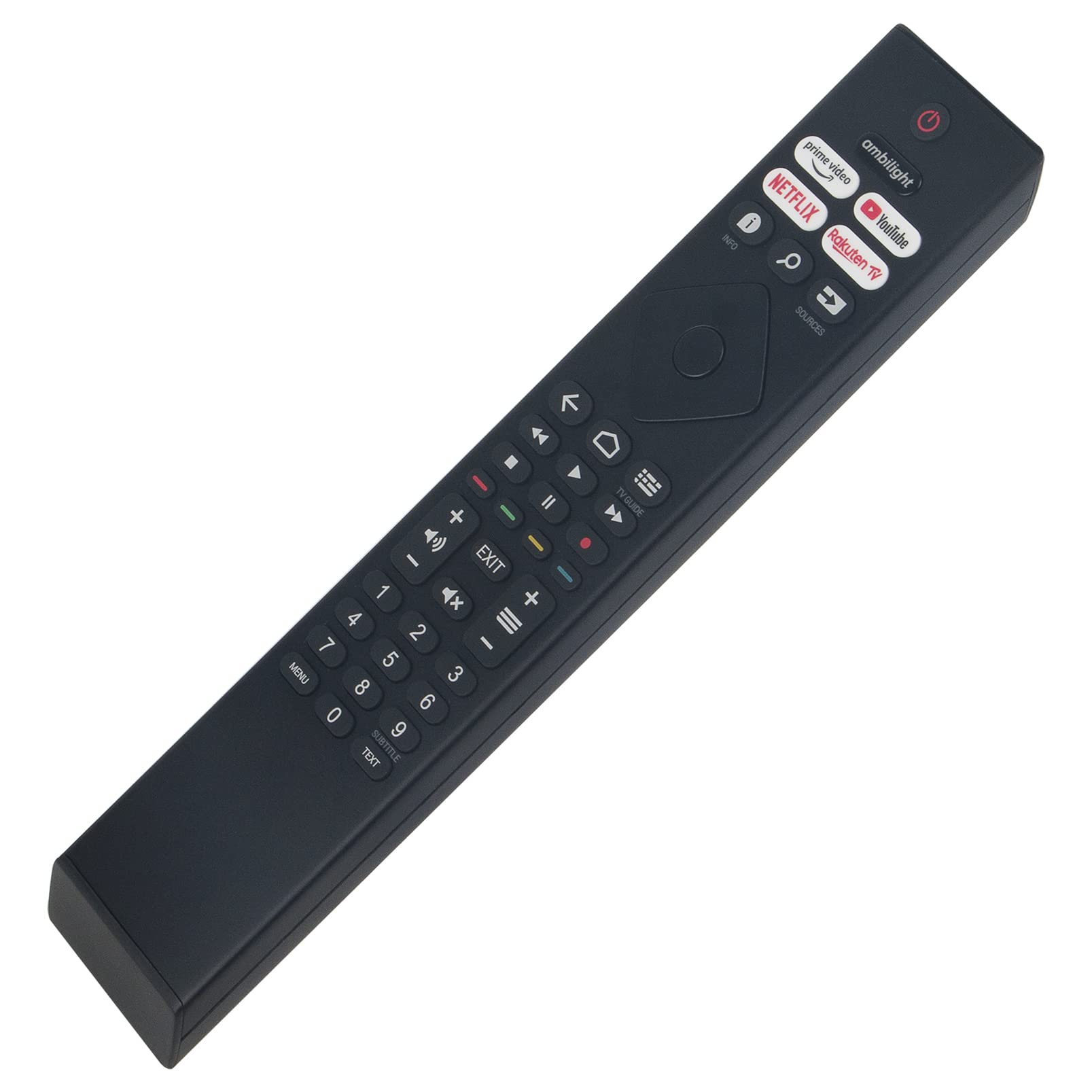VINABTY HR45B-GJ06 398GR10BEPHN0007HR Telecomando di sostituzione compatibile con Philips Ultra HD LED 4K TV 55OLED706/12 65OLED706/12 55OLED70612 65OLED70612