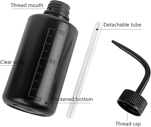 Miniatura 24 de Wash Bottles - 2pcs 250ml Safety Watering Tools, Economy Plastic Squeeze Bottle, Medical Label Green Soap Cleaning, Washing Tool (Purple)