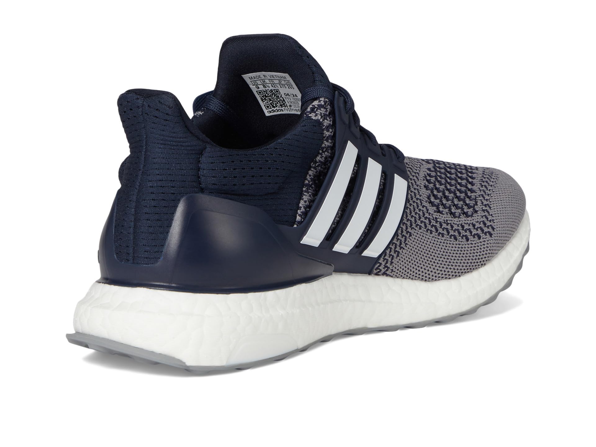 adidas Unisex Ultraboost 1.0 Sneaker, Ink/White/Grey, 8.5 US Men