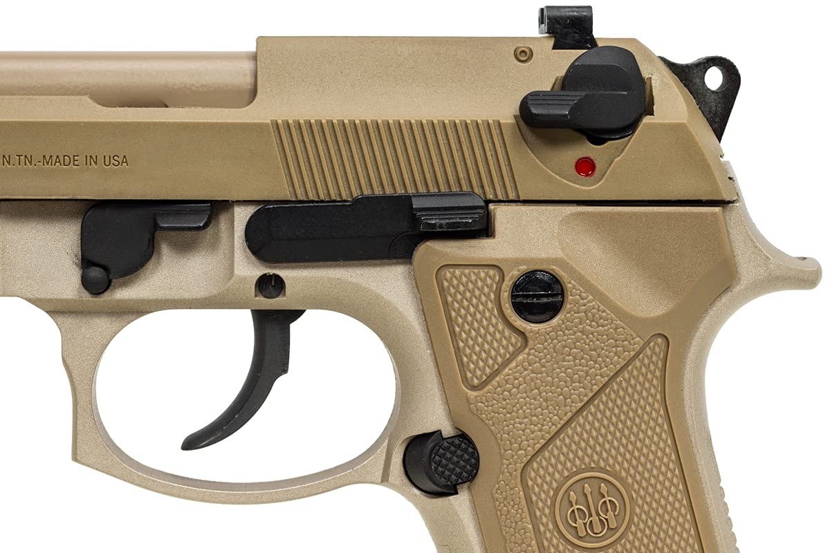 Amazon.co.jp: BATON airsoft BM-9 CO2GBB FDE/BK【 M9A3 CO2ガスガン