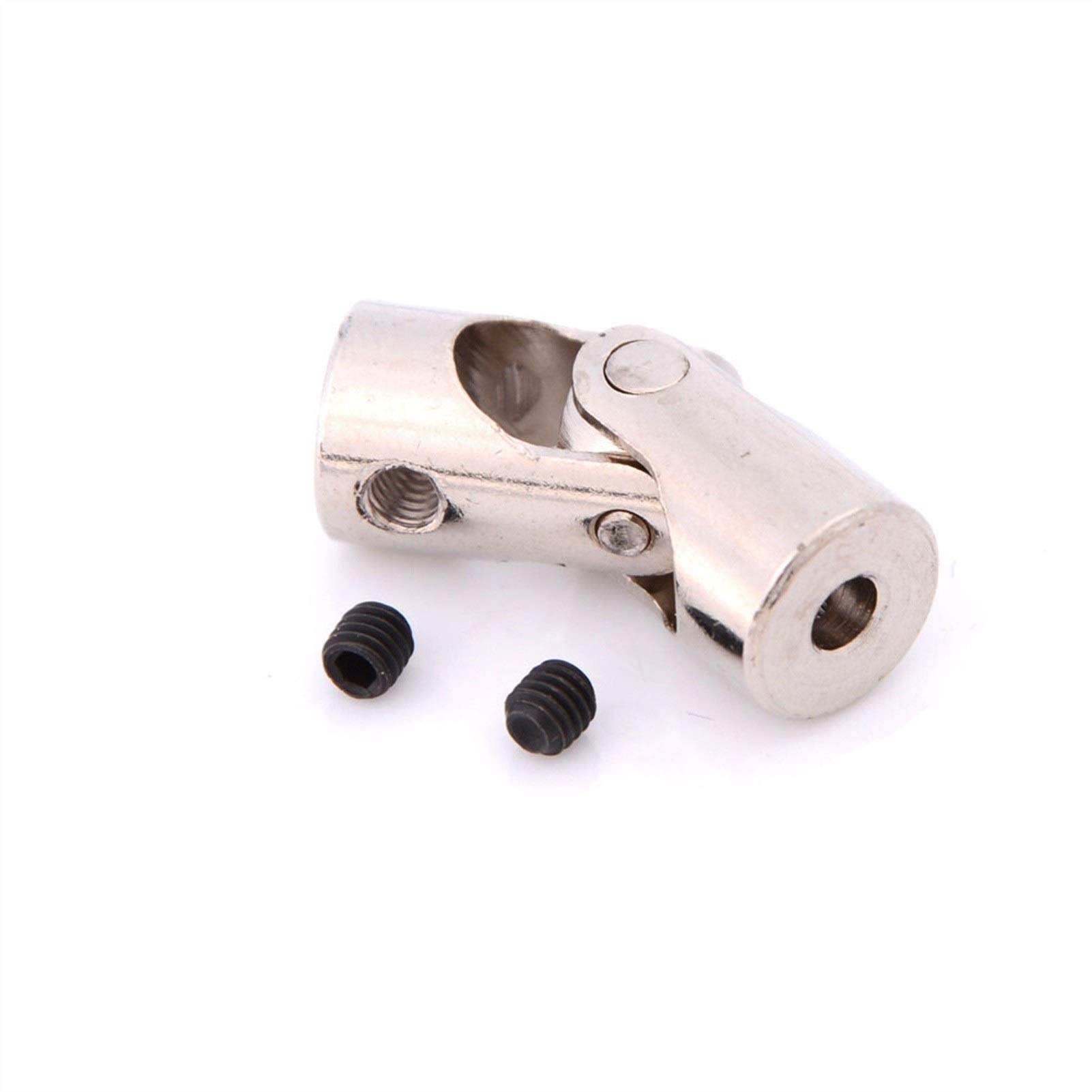 SUOFEILAIMU-PHONE CASE Metal Coupler 1PC 2/2.3/3/3.17/4mm Universal Joint Couplings Steel Shaft Coupling Connector (Inner Diameter : 3 to 3 Point 17mm)