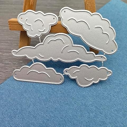 Clouds Metal Die Cuts Sky Clouds Cutting Dies for Card Making Scrapbooking Photo Album Decorative Embossing DIY Craft Dies Cover