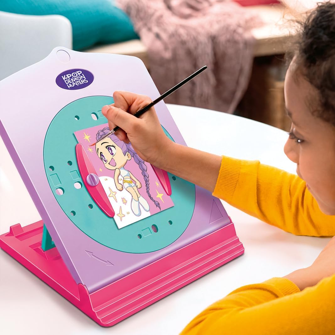 Ravensburger - CreArt Atelier: K-Pop Demon Hunters, Dipingere con i numeri