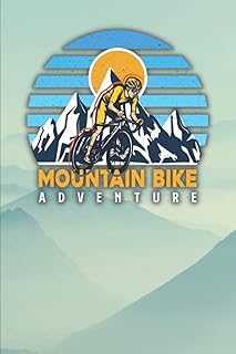 mountain bike adventure: Mountain Bike Log ( 6 x 9 in. 120 page) blanked page