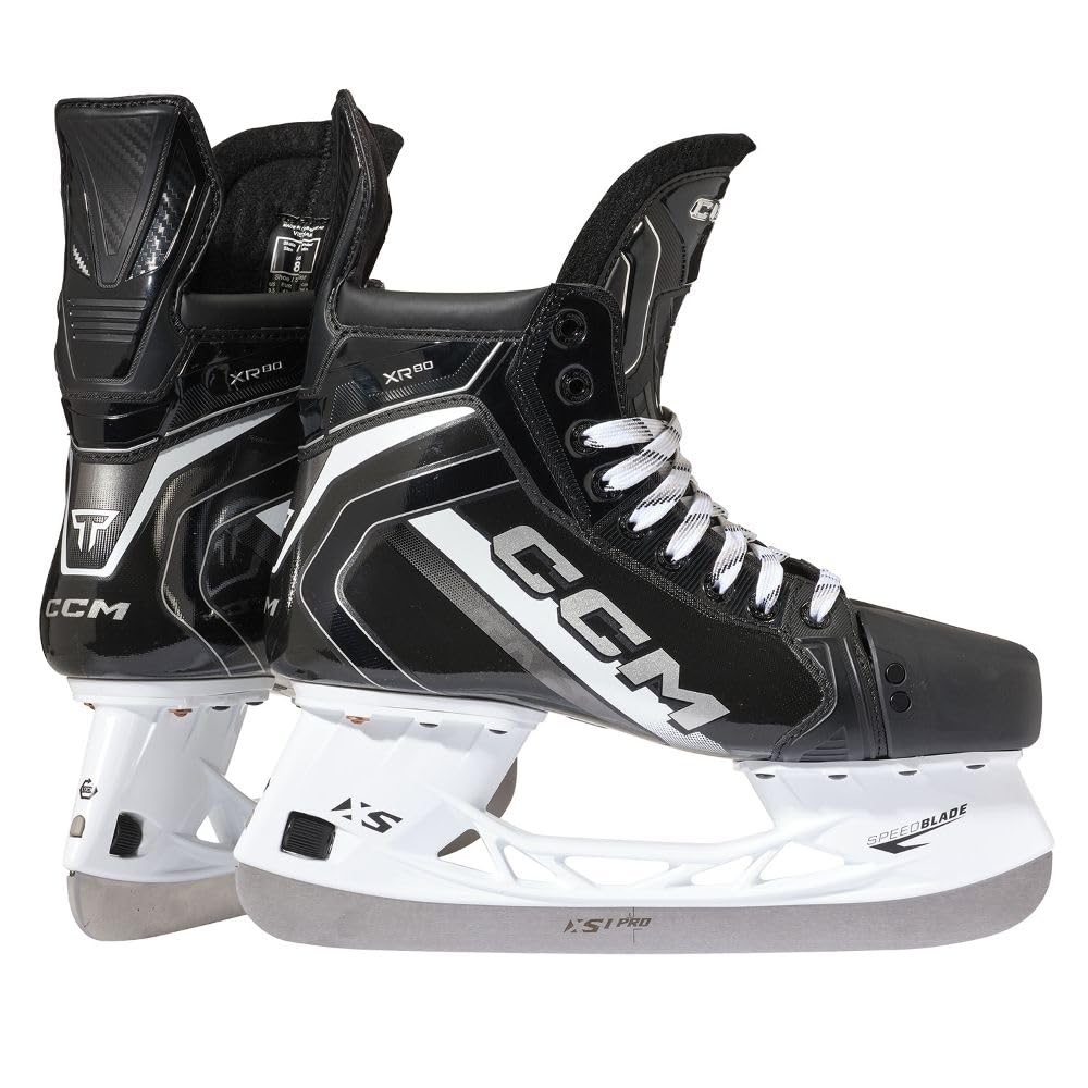 CCM Tacks XR80 Patins de hockey sur glace Senior, largeur normale