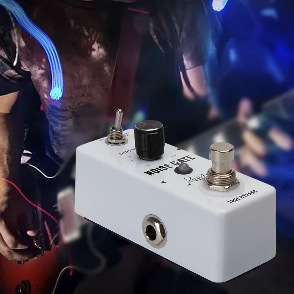 Rowin LEF-319 Guitar Noise Gate Pedal, Noise Killer For Electric Guitar 2 Modes, Noise Cancellation Effector - Image 3