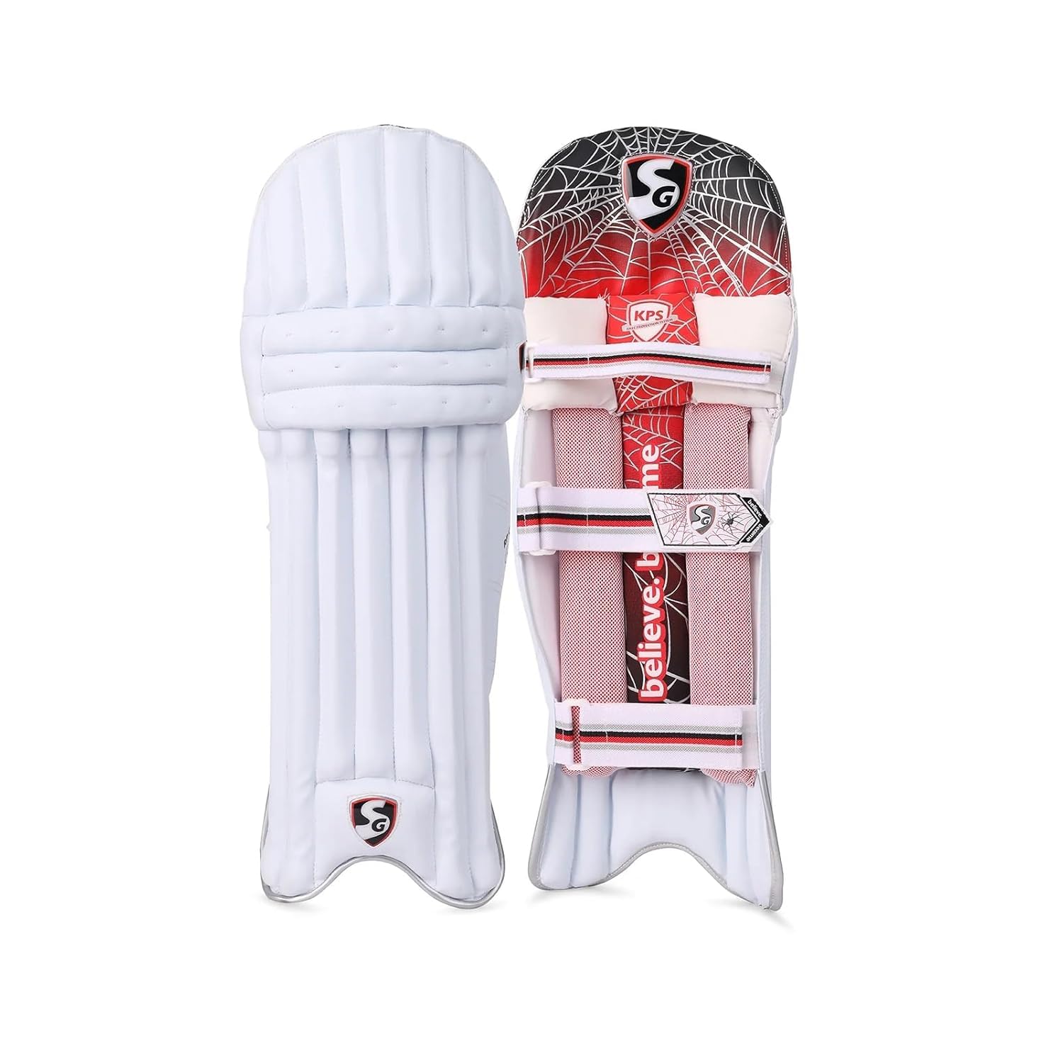 SG RP Club Youth Batting Legguards – LH Cricket Pads for Young Batsmen | Lightweight, Comfortable, Durable Protection for Practice & Matches – Left-Handed Fit-image-6