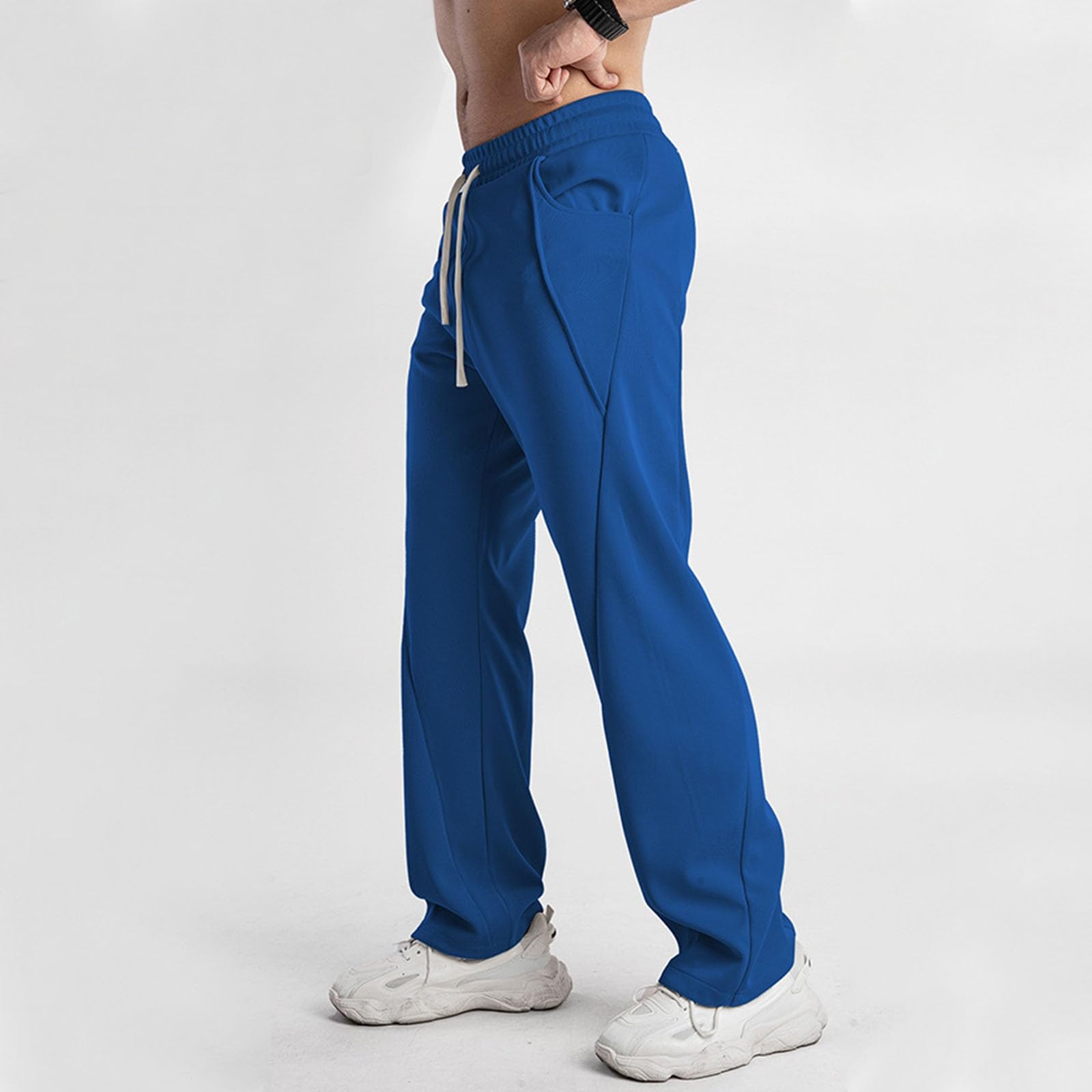 Generico Pantaloni Lavoro Uomo Palestra Pantalone Leggeri Abbigliamento Sportivi Termico Tuta Ragazzo Pantalaccio Running Leggins Lunghi Eleganti Cargo Comodi Caldi