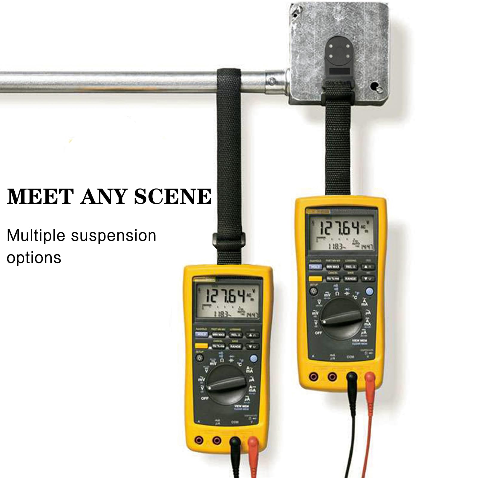 Kit De Suspensión Magnética Y Correa De Bucle Colgante Portátil, Accorios Para Multímetro Digital Fluke, Kit De Suspensión Magnética, 1 Ud. - AliExprs 1420