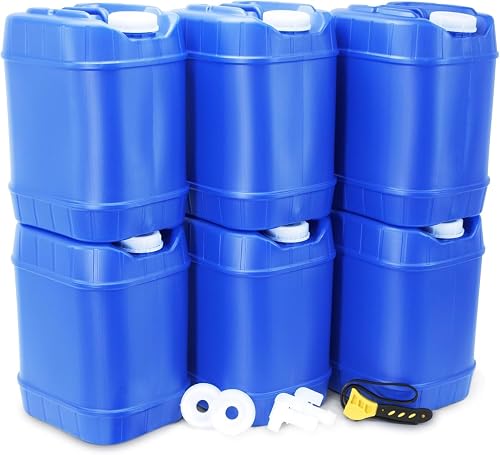 Legacy stackable 30 gallon emergency water storage containers