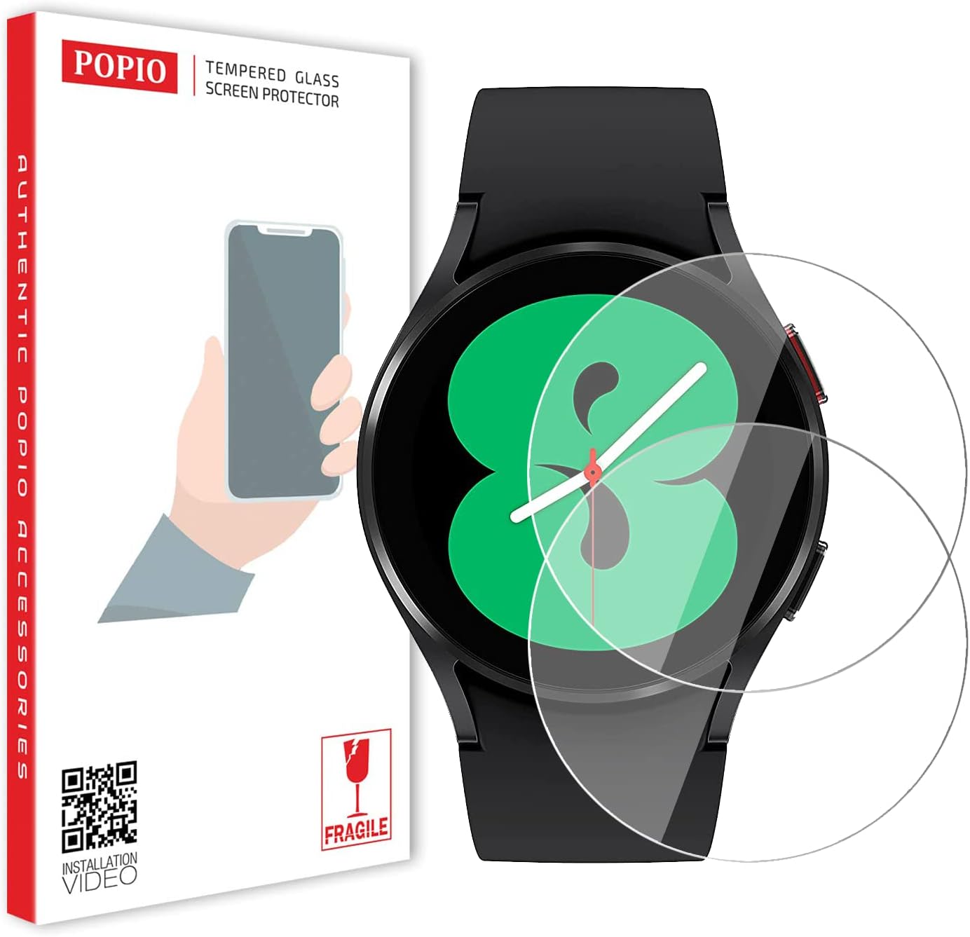 Enlinea Flexible Watch Screen Protector for Fire Boltt Invincible Plus