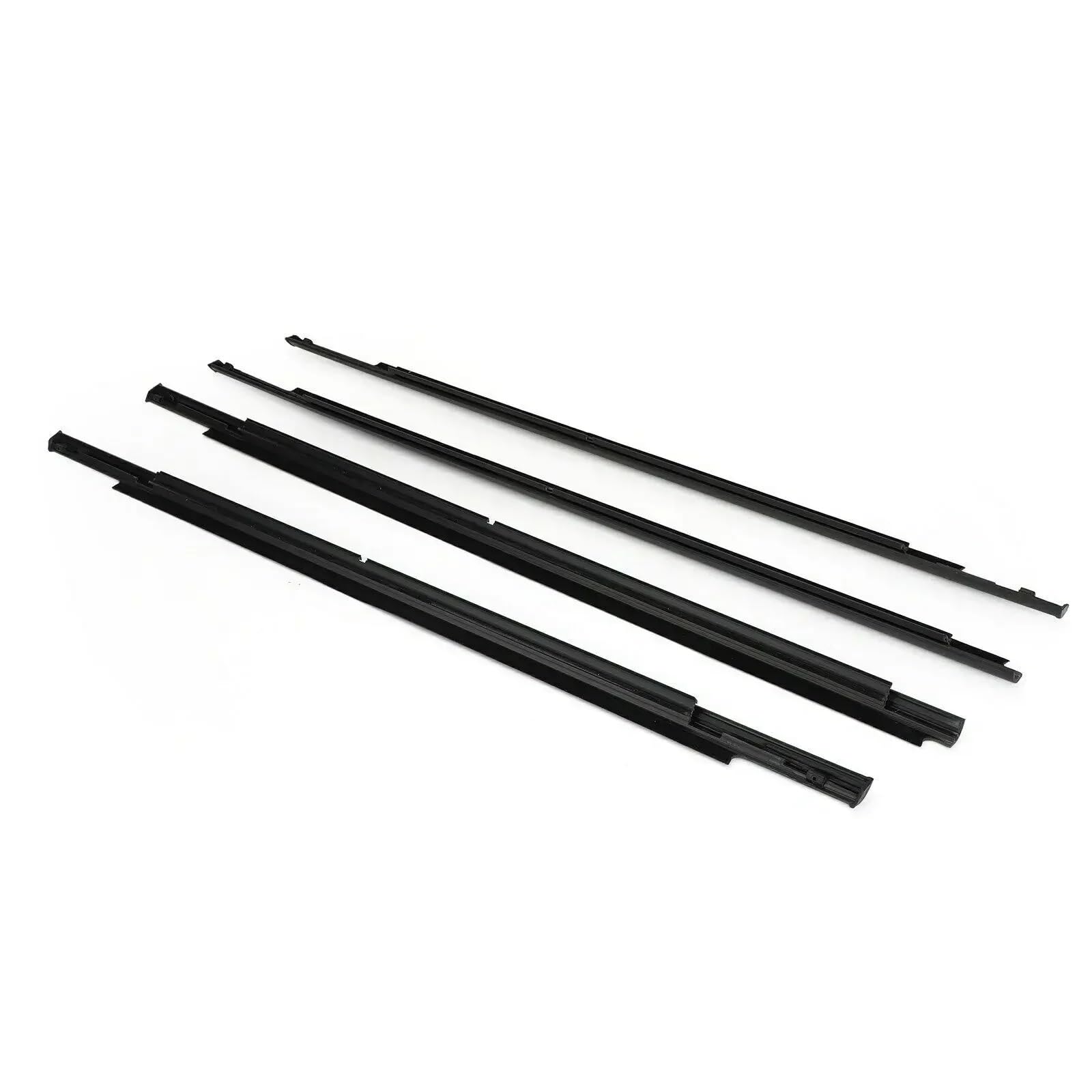 Glilar One Color Automotive Window Seals Car Window Seals Compatible With Mitsubishi For Outlander 2007-2012 Outer Weatherstrip Side Door Moulding Trim Sealing 5727A007