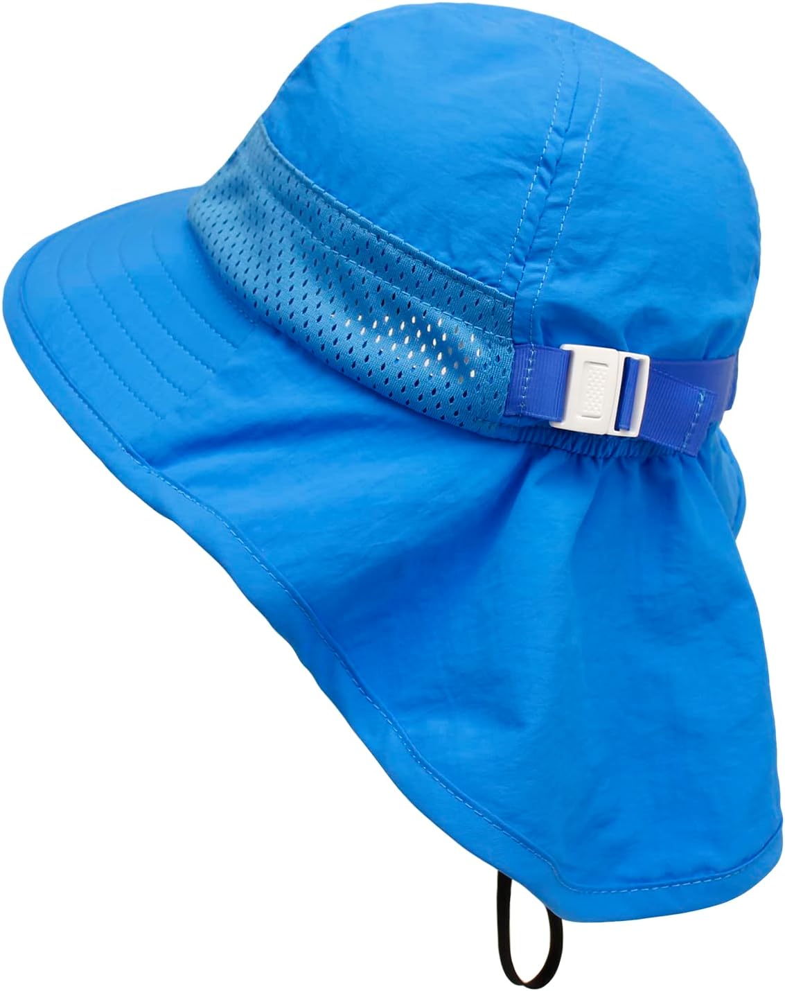 Baby Sun Hat UPF 50+ Toddler Wide Brim Beach Hats for Boys Girls 0-6 Years - Image 4