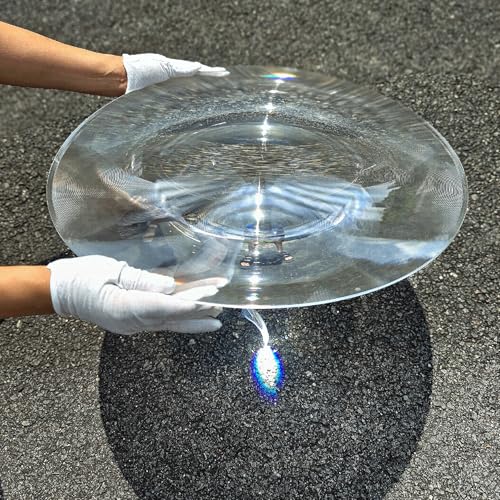 Image of Fresnel Lens Large, Diameter 500mm, Focal Length 600mm, Plastic (Acrylic) Lens for solar collecting, magnifying, solar death ray, solar projector fire starter