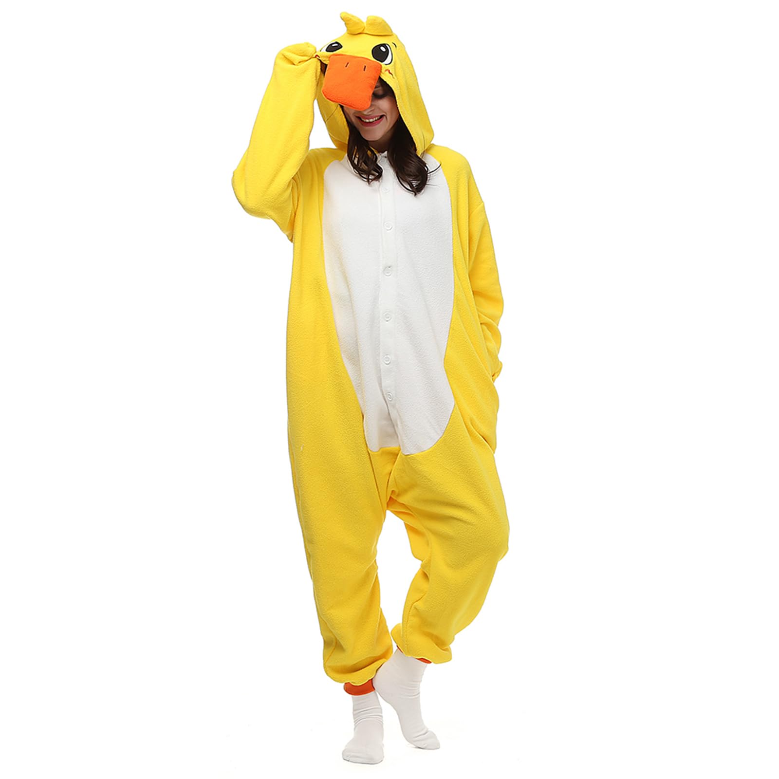 LBJR Pigiama Intero Adulto Cartoni Costume Animale Onesie Carnevale