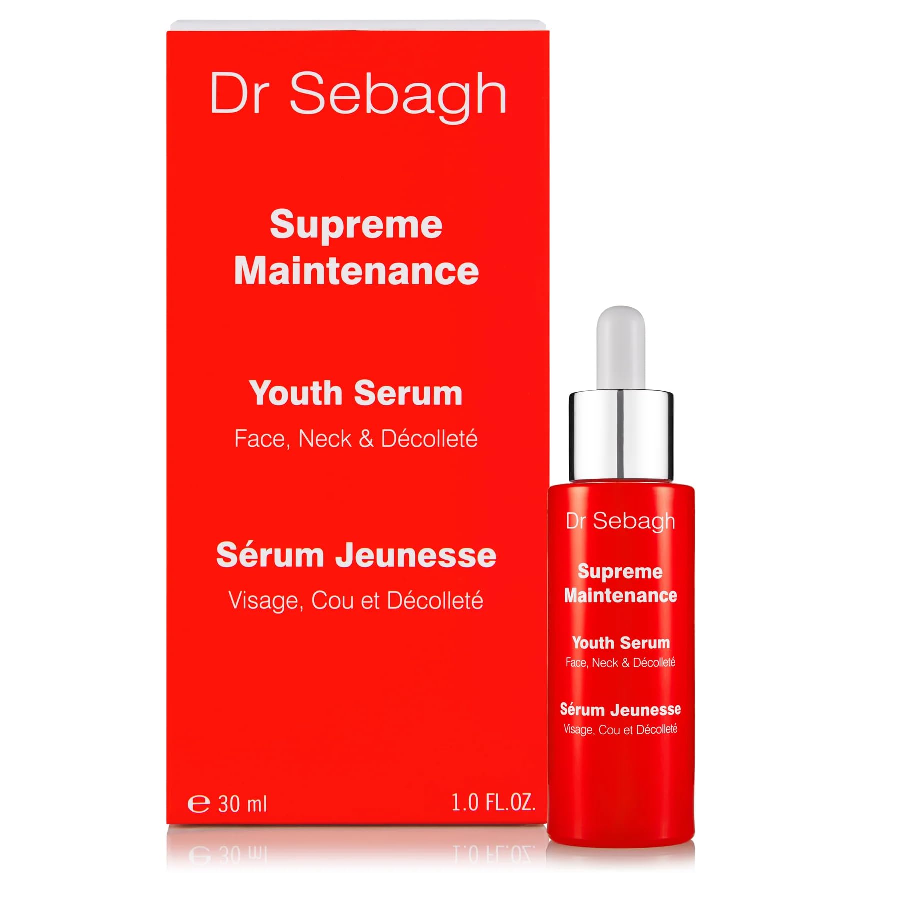 Supreme Maintenance Youth Serum - (1 fl. oz.) | Award Winning Anti Aging Serum with Resveratrol | Hydrating & Enhanced with Collagen & Antioxidants | Rejuvenates Dark Spots on Face & Neck