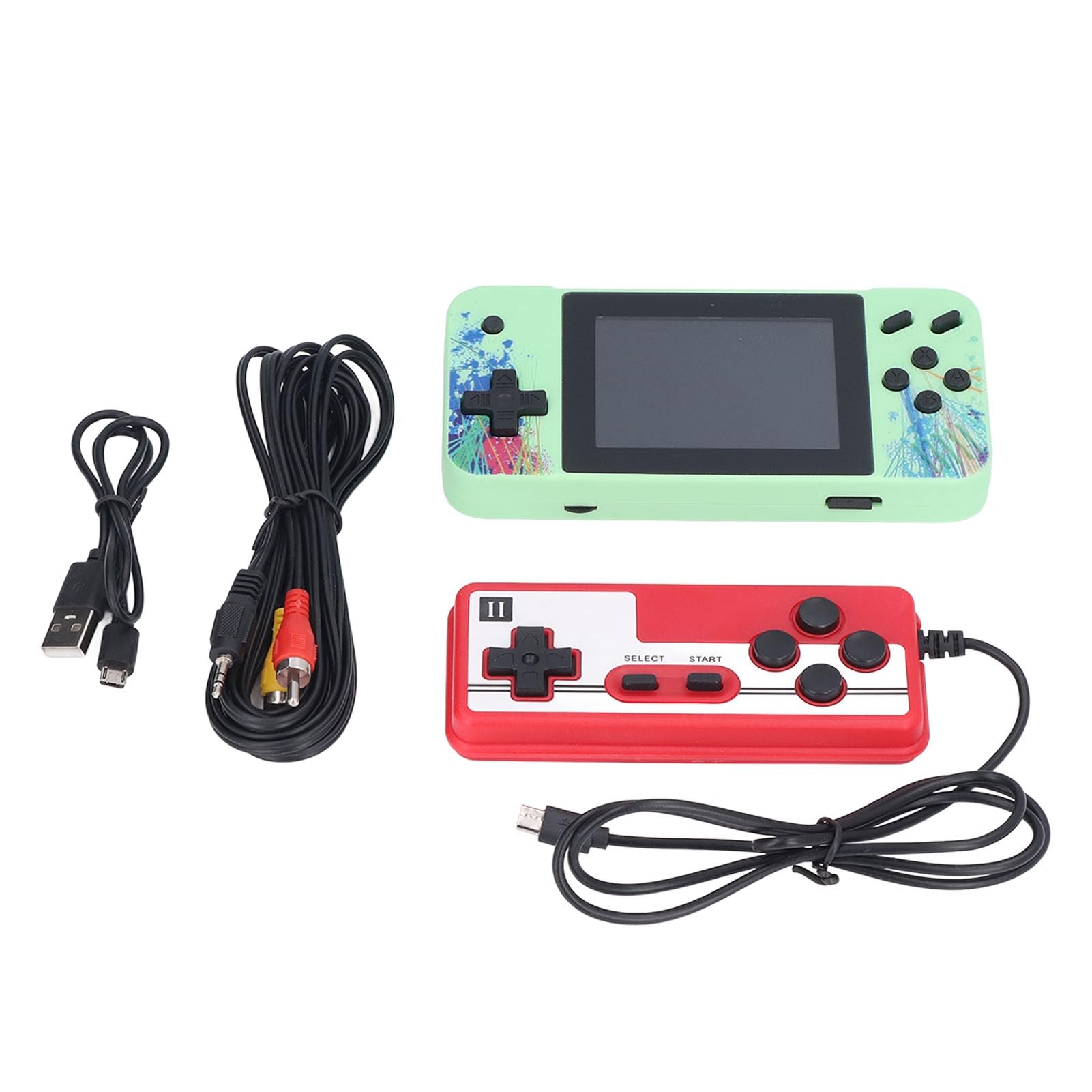 Console di Gioco Portatile Schermo da 3,5 Pollici Lettore di Videogiochi retrò Portatile con Batteria Integrata da 1200 MAh e Giochi Classici Multipli per Bambini Adulti Viaggi