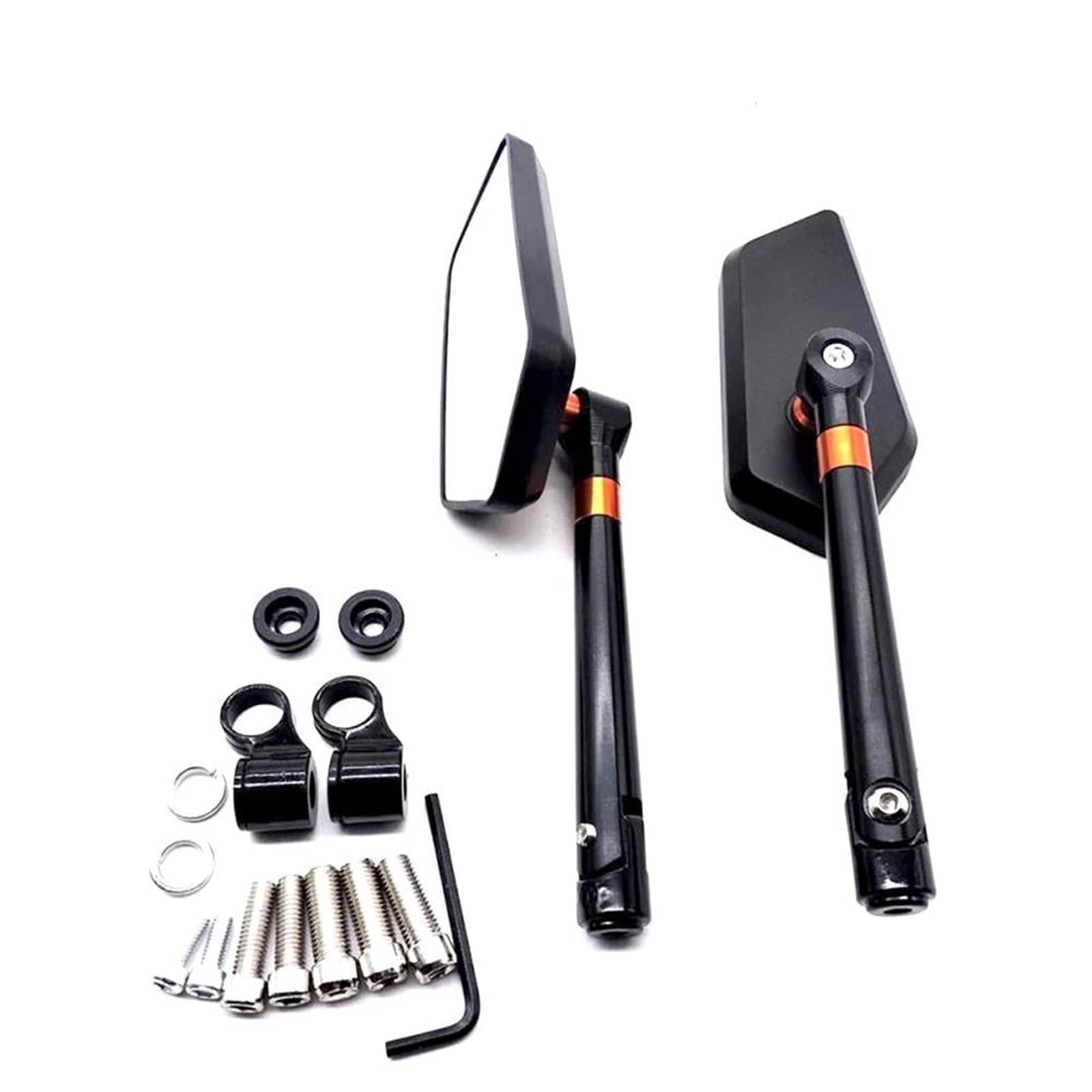 Espejos retrovisores de manillar antirreflejo para Kawasaki Z900RS