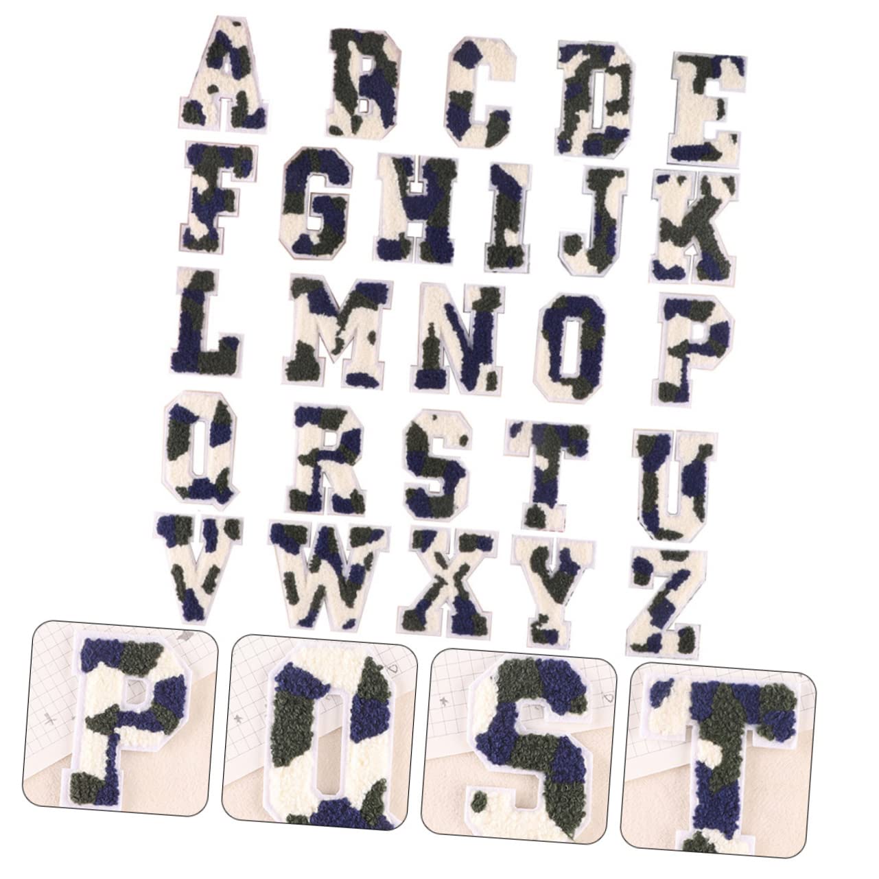 jojofuny 3 Set Toppe Ricamate Adesive Per Vestiti Da Termoadesivo Per Riparazioni E Decorazioni Fai Da Te Su Jeans Borse E Accessori 26 Pezzi * 3
