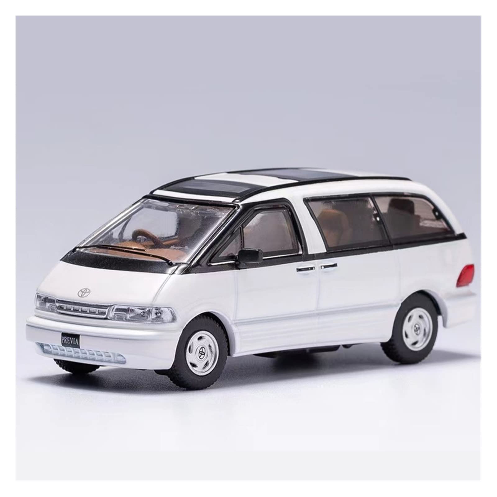 WWPIS modell roller For Ornament Toyota Previa PREVIA GCD 1:64 Bullet King Simulation Alloy Car Model hardbody Vehicle(5)