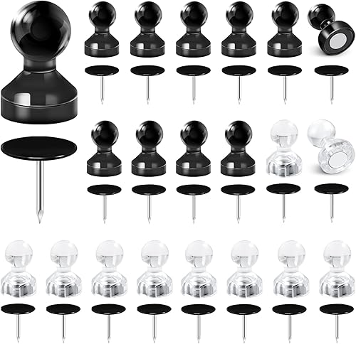 Imanes de refrigerador, imanes de refrigerador, pasadores magnéticos fuertes, tachuelas magnéticas, fuerte potencia de sujeción, imágenes o